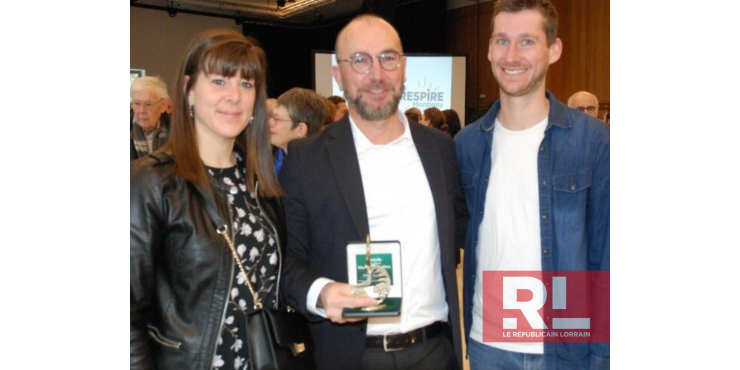 Le Dame La Horgne reçoit la médaille de la Ville de Montigny-lés-Metz