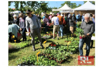 Fête des plantes : encore une belle affluence au Jardin des Traces
