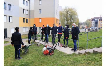 Un chantier d’insertion pour rompre l’isolement des jeunes.