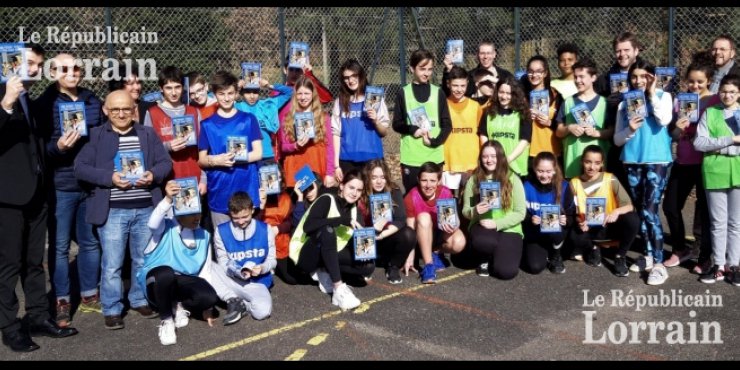 A l 'honneur dans le Républicain Lorrain : L'équipe de Prévention Spécialisée de Woippy "les collégiens incollables sur l’égalité des sexes"